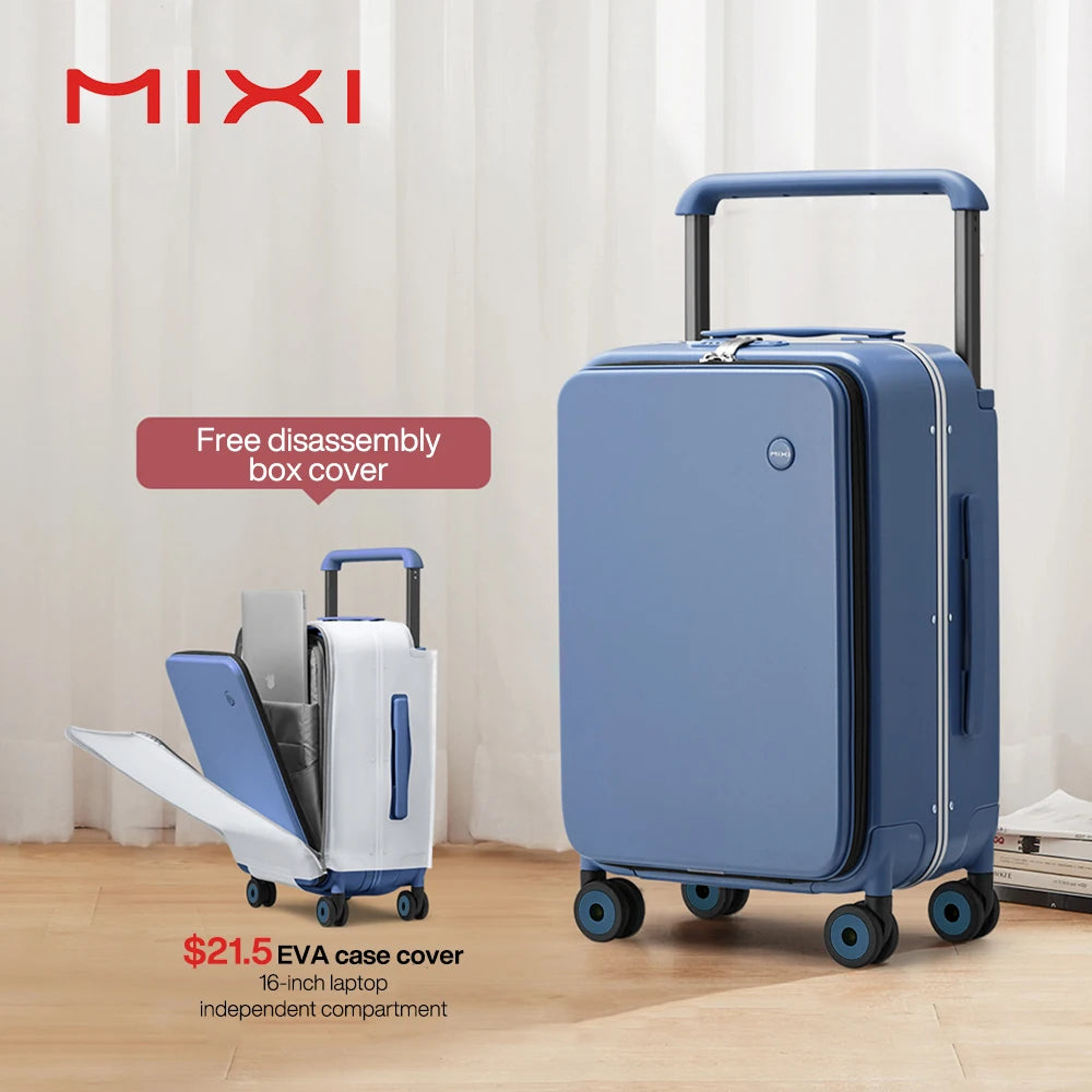 Wide Handle Suitcase