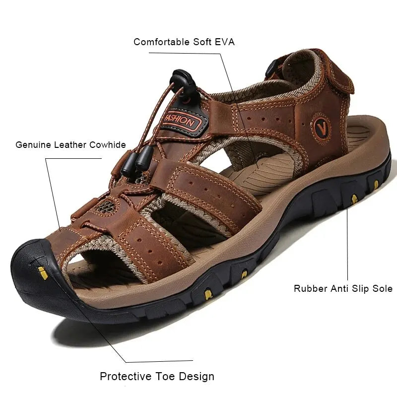 Genuine Leather Sandals