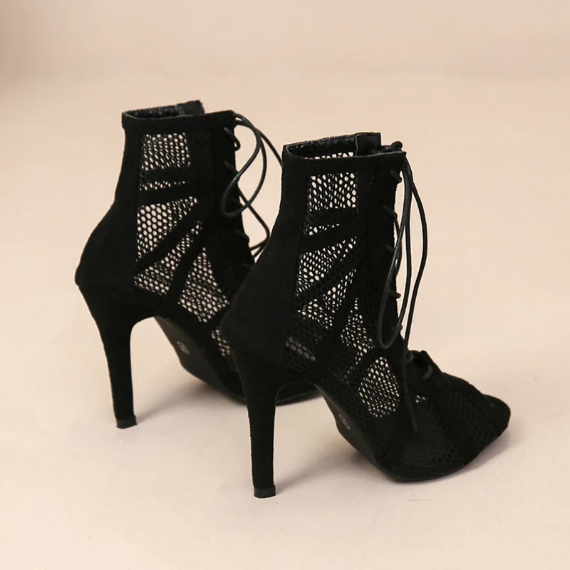 High Heel Ankle Strap Sandals