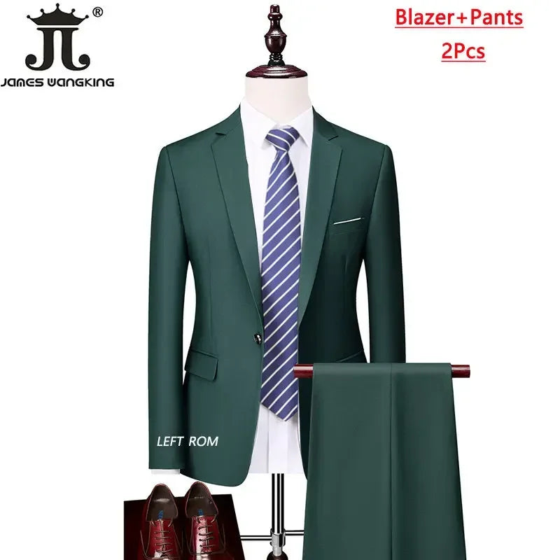 ( Jacket+Vest+Pants ) Formal Business Suit