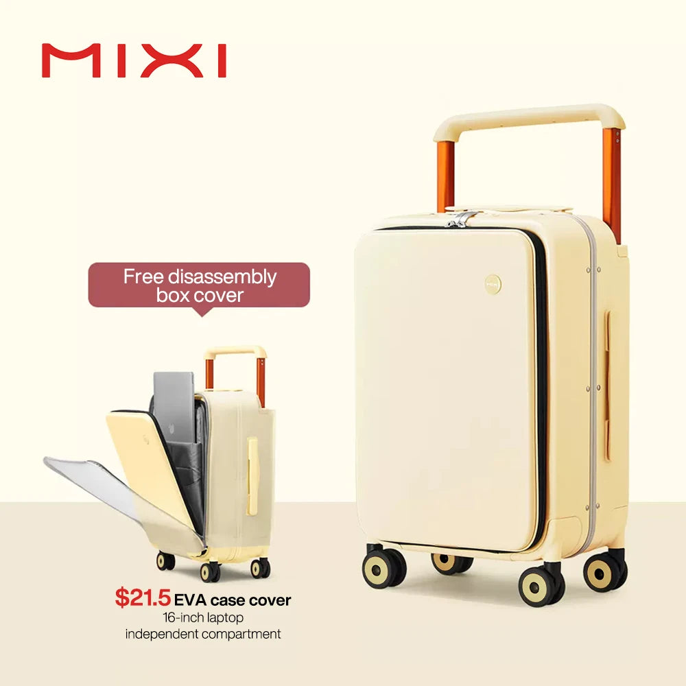 Wide Handle Suitcase