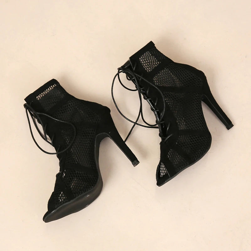 High Heel Ankle Strap Sandals