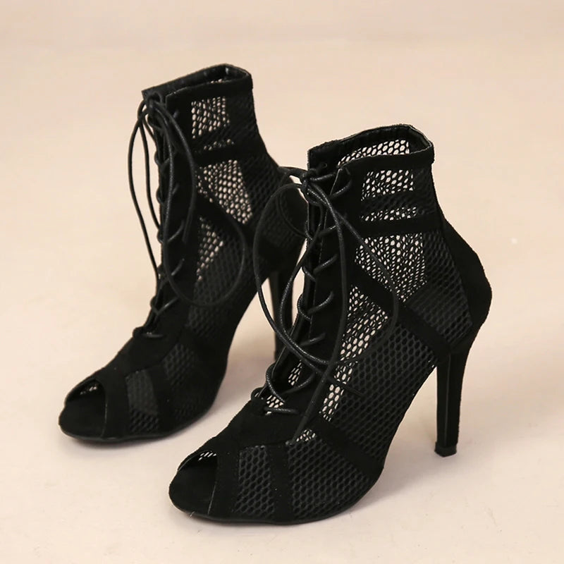 High Heel Ankle Strap Sandals