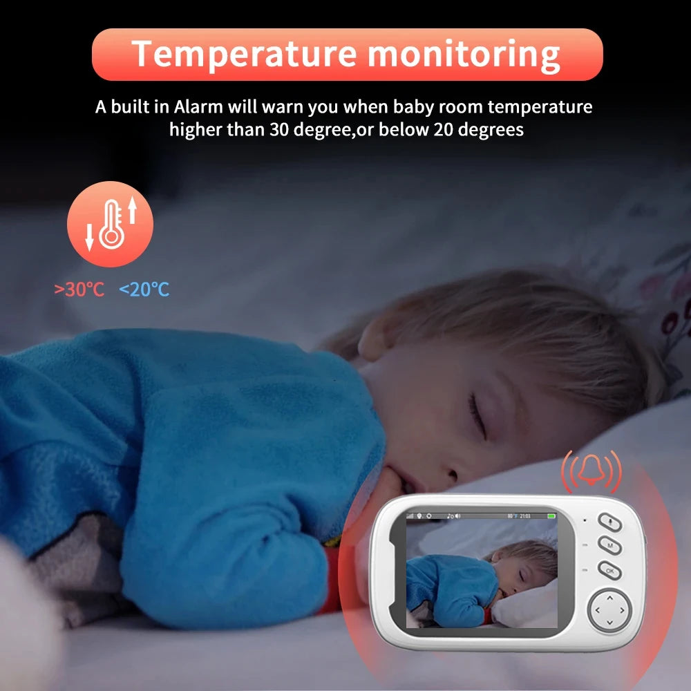 3.5 inch Wireless Video Baby Monitor