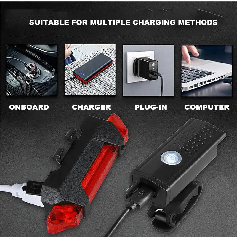 USB Rechargeable Bike Light