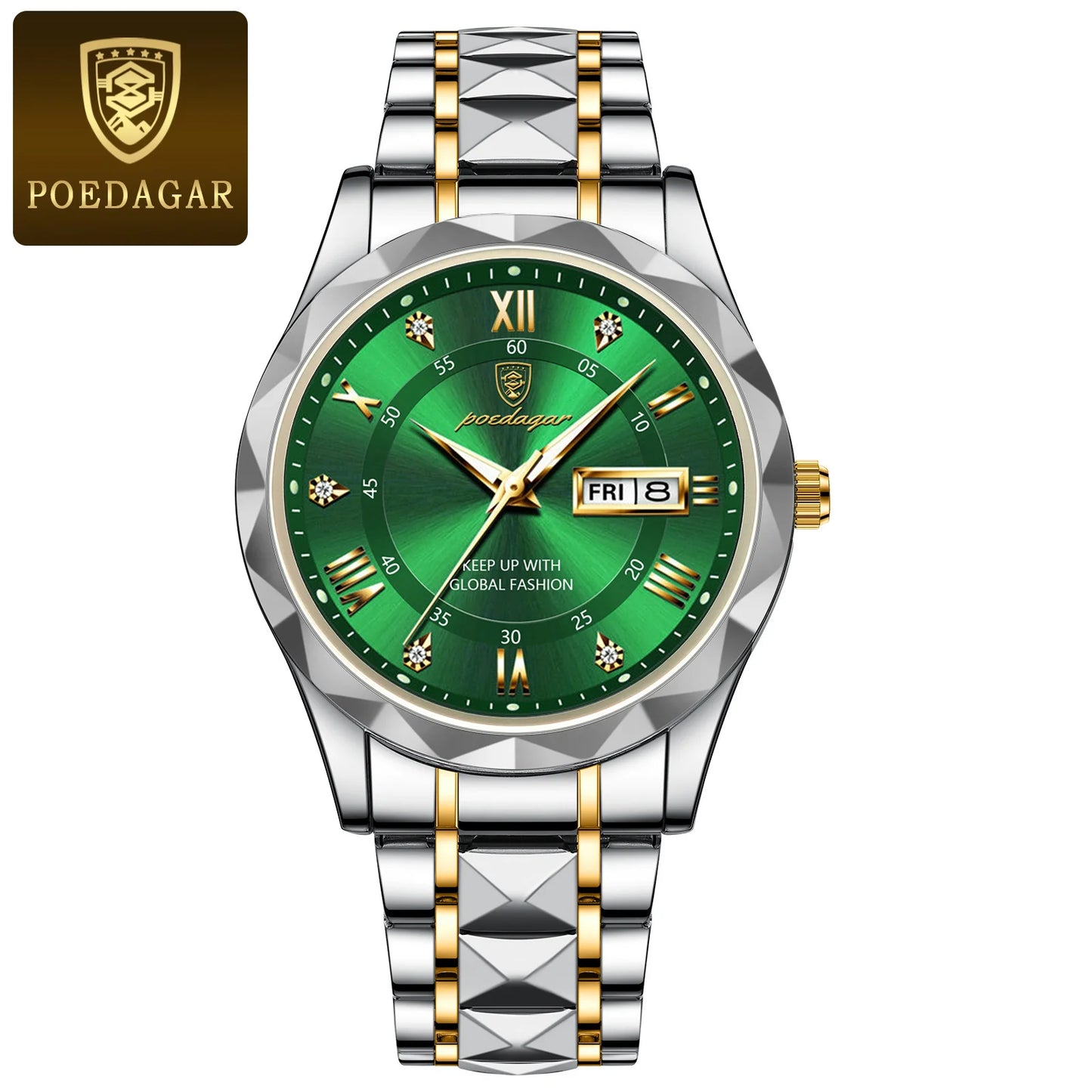 POEDAGAR  Luxury Man Wristwatch