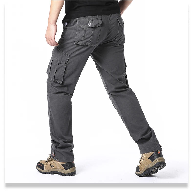 Pure Cotton Tactical Cargo Pants
