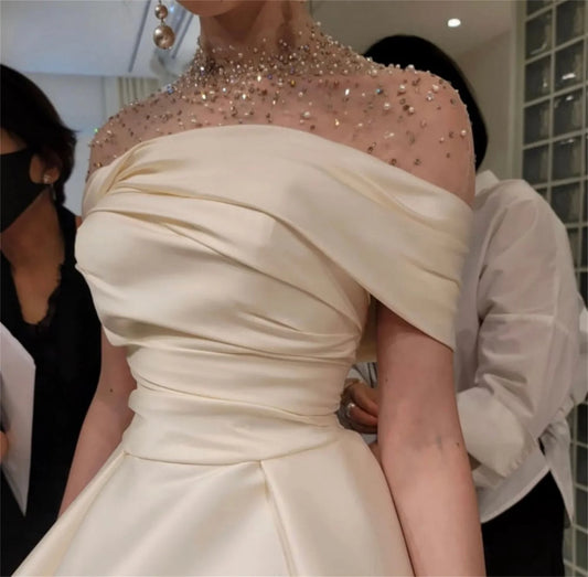 Satin Ball Gown