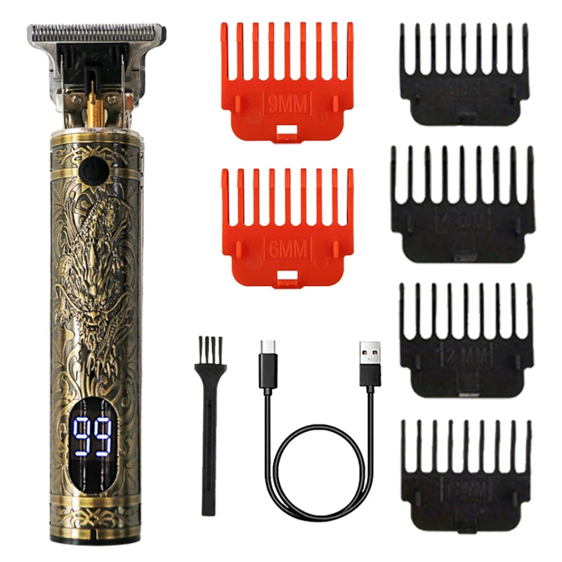 Three-speed Variable Gear T9 Hair Clipper