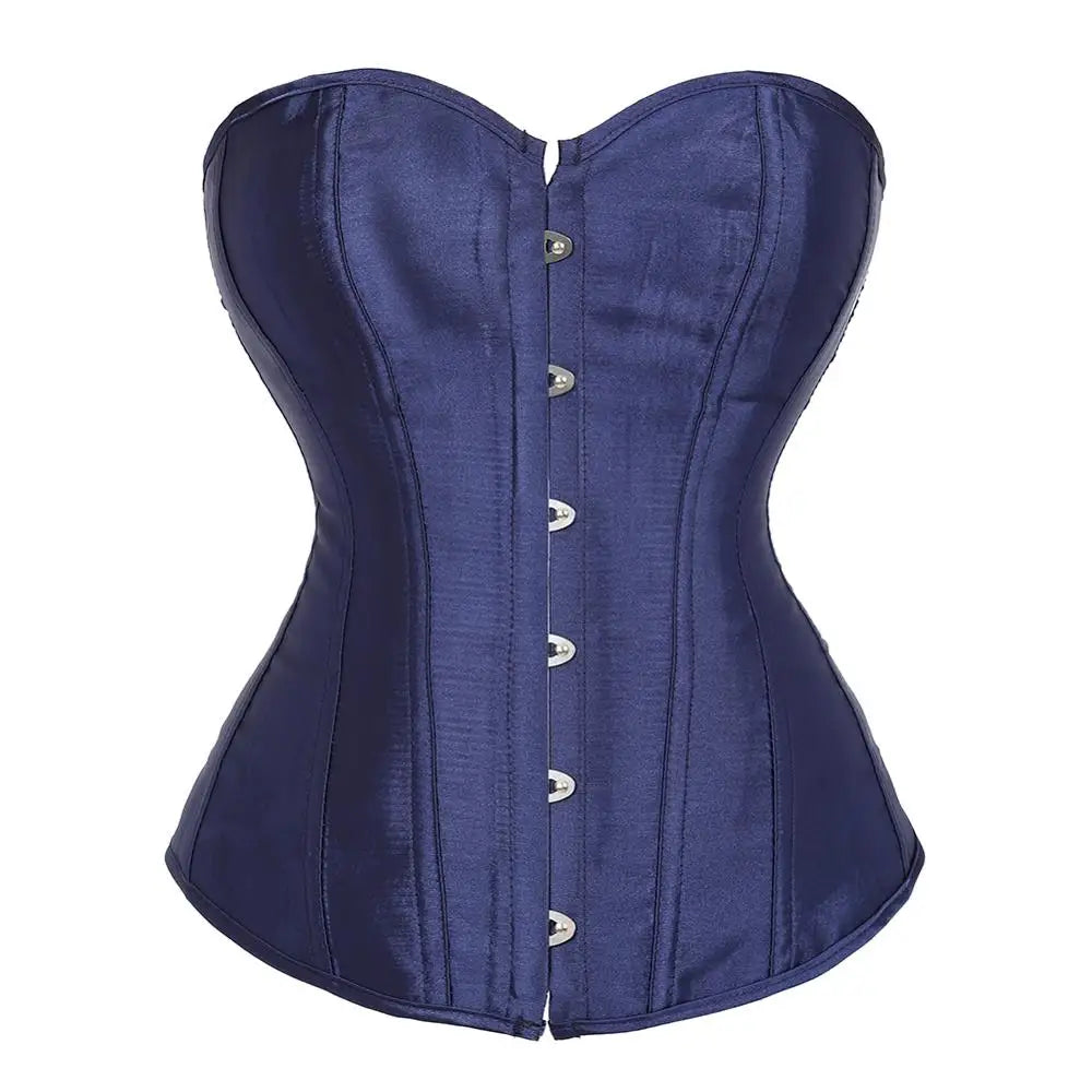 Bustiers Overbust Satin  Corselet