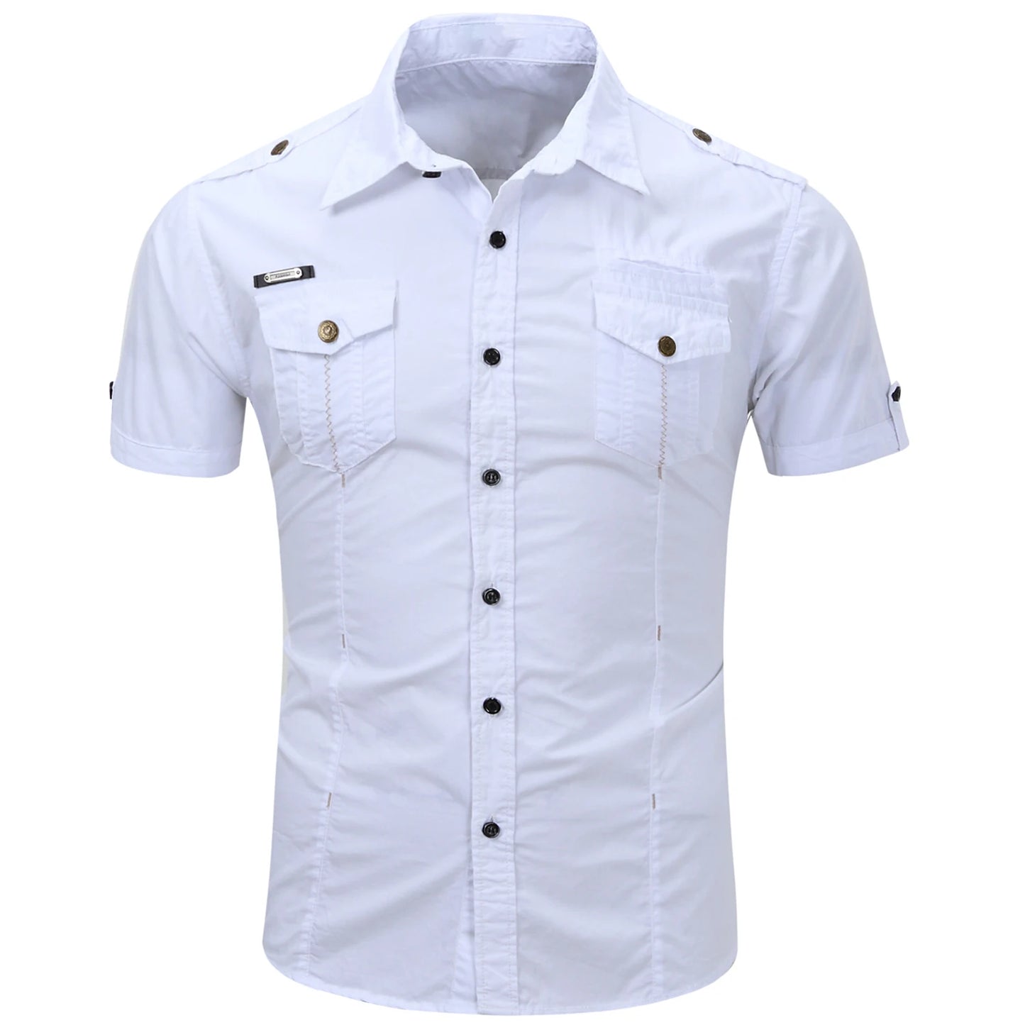 Safari Short Sleeve Cotton  Shirt