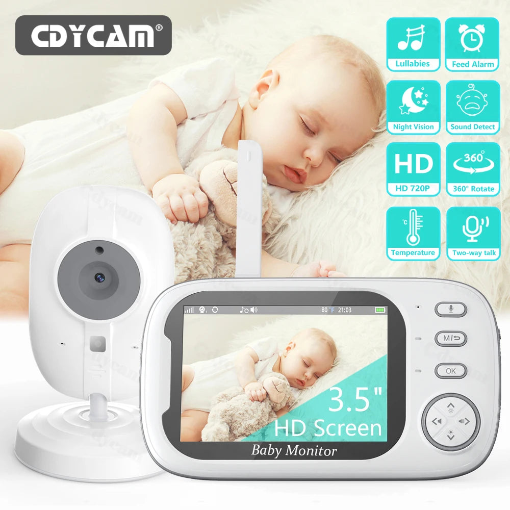 3.5 inch Wireless Video Baby Monitor