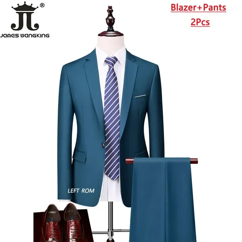 ( Jacket+Vest+Pants ) Formal Business Suit