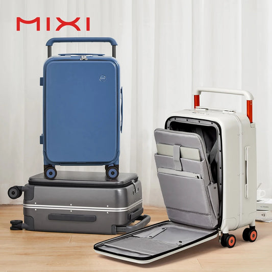 Wide Handle Suitcase