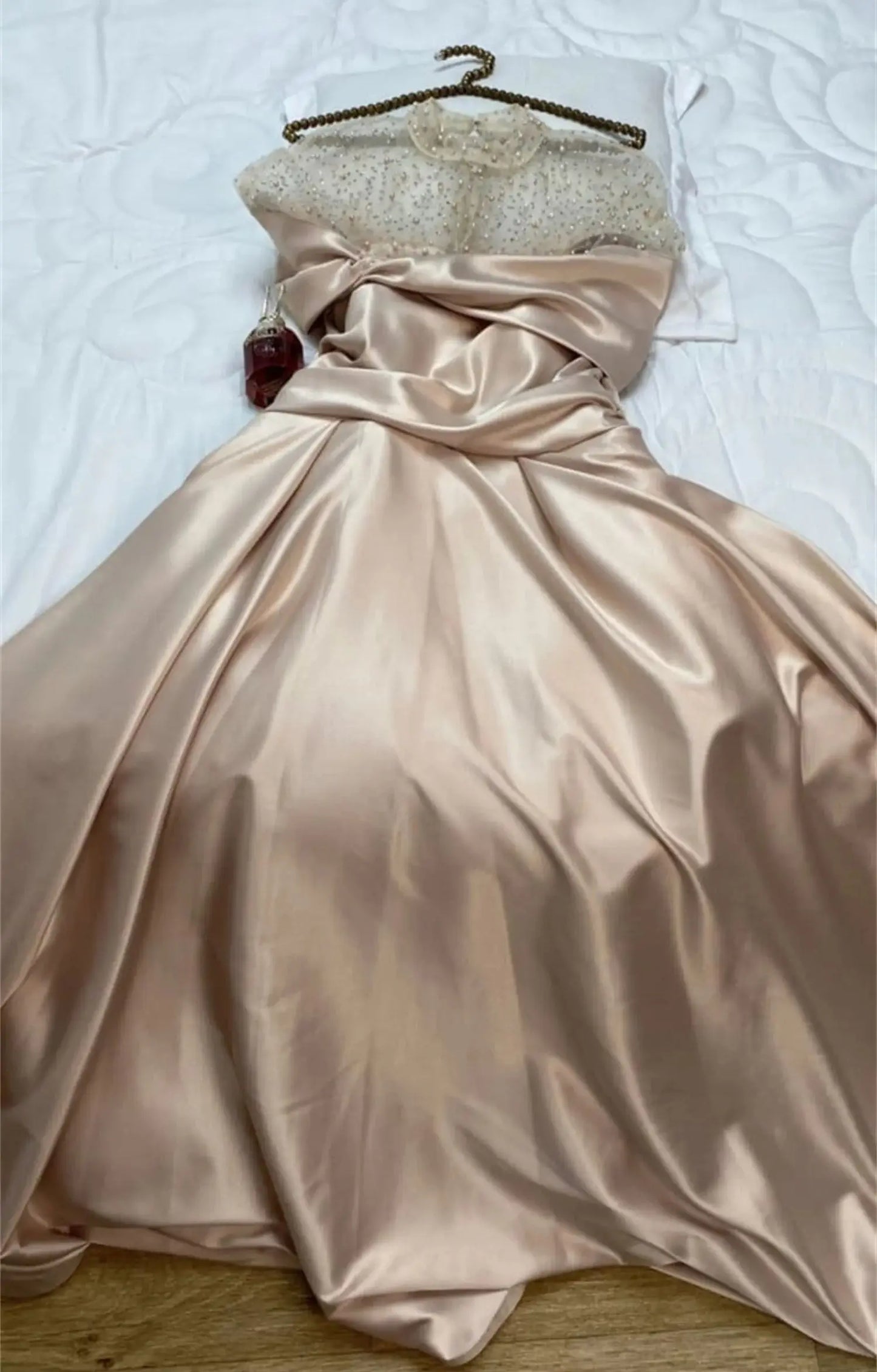 Satin Ball Gown