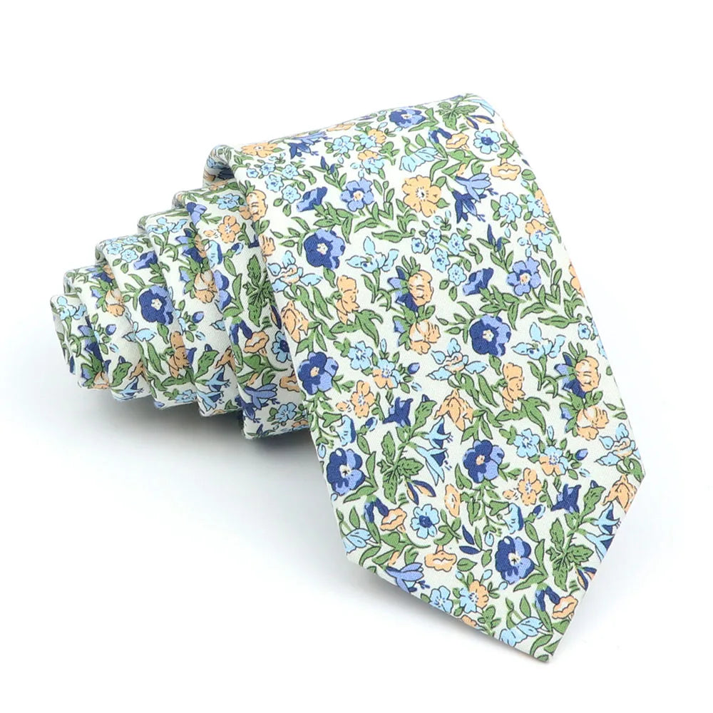 Floral  Necktie