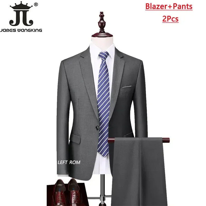 ( Jacket+Vest+Pants ) Formal Business Suit