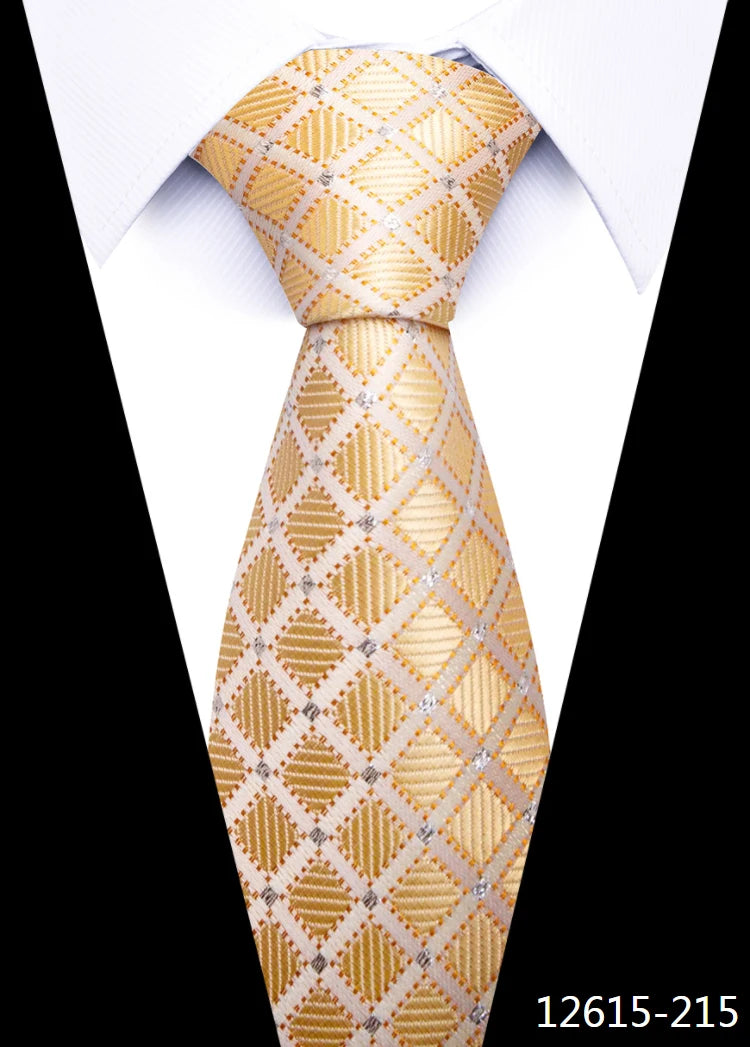 Brand 100% Silk Men's Necktie