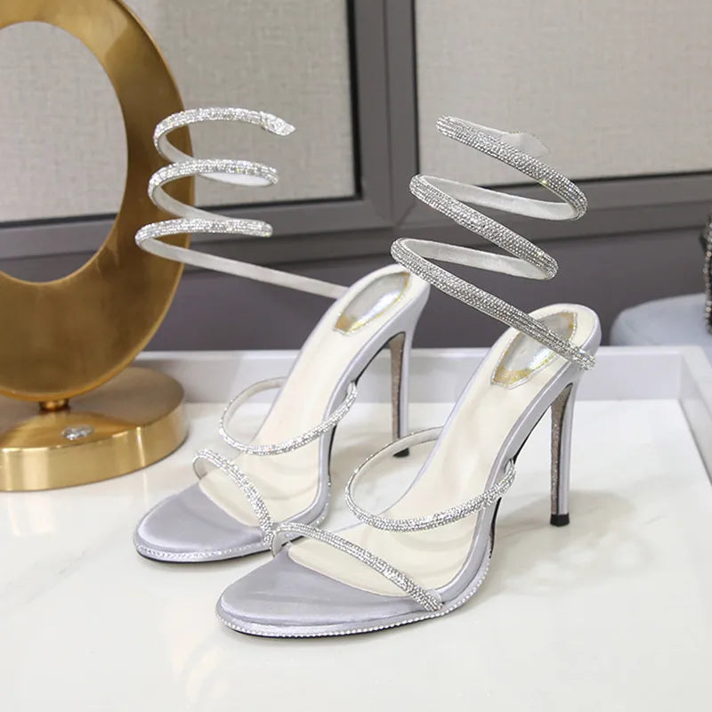 High heels Gladiator Prom Shoes