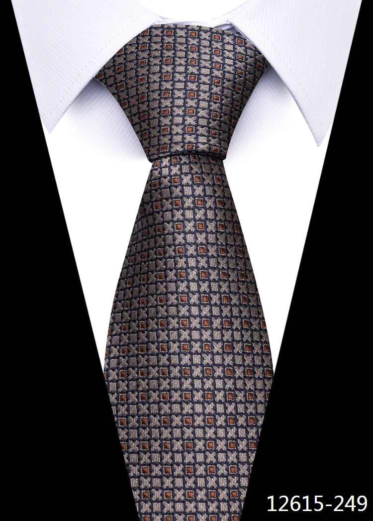 Brand 100% Silk Men's Necktie