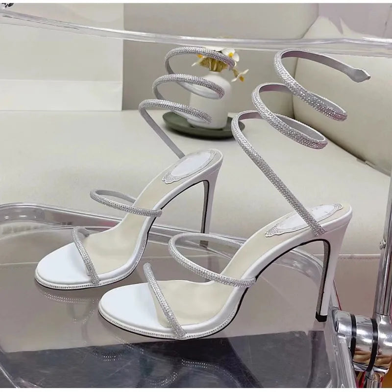High heels Gladiator Prom Shoes