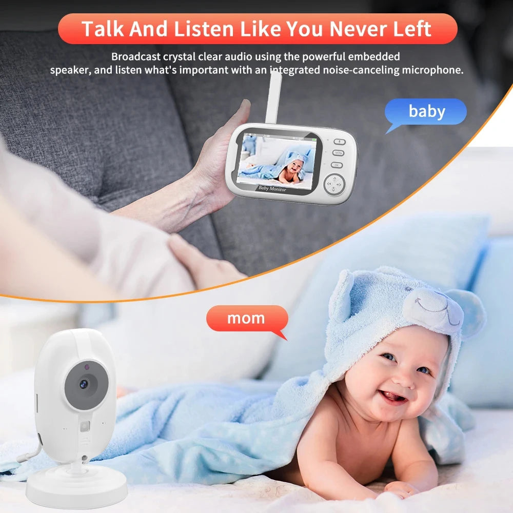 3.5 inch Wireless Video Baby Monitor