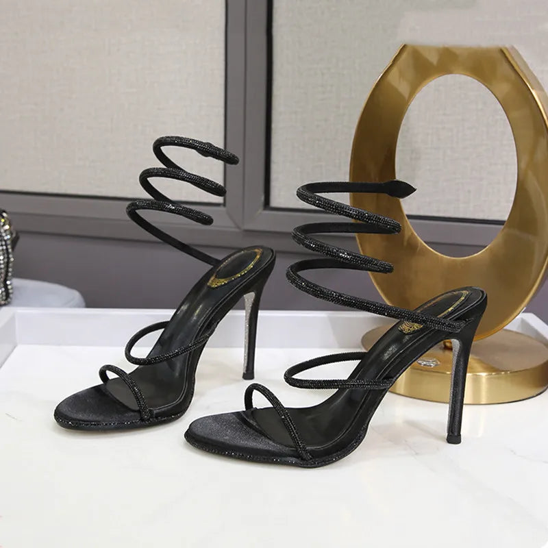 High heels Gladiator Prom Shoes