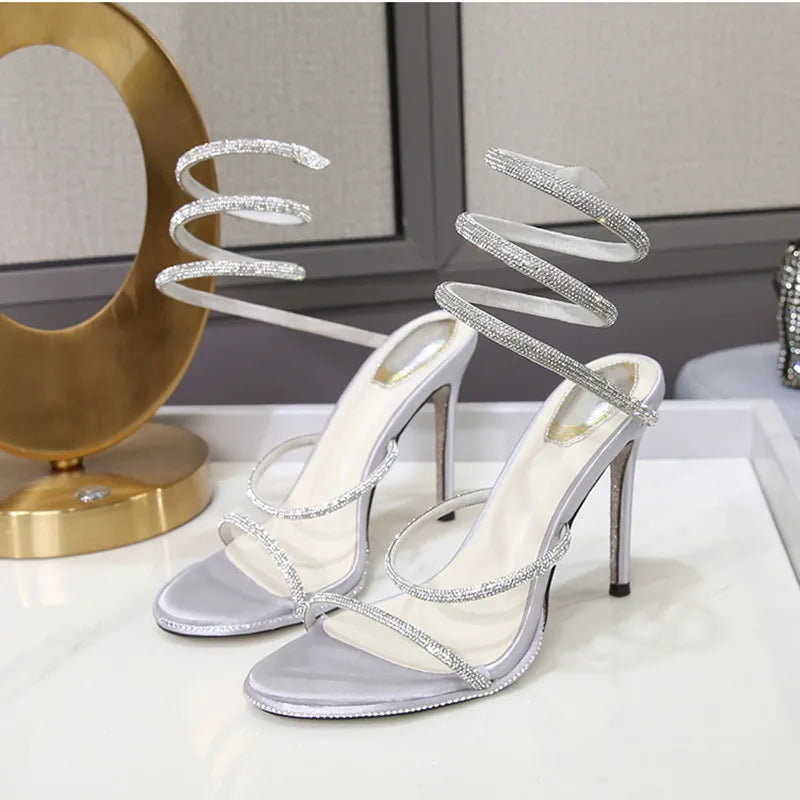 High heels Gladiator Prom Shoes