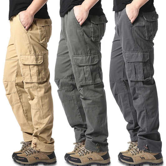 Pure Cotton Tactical Cargo Pants