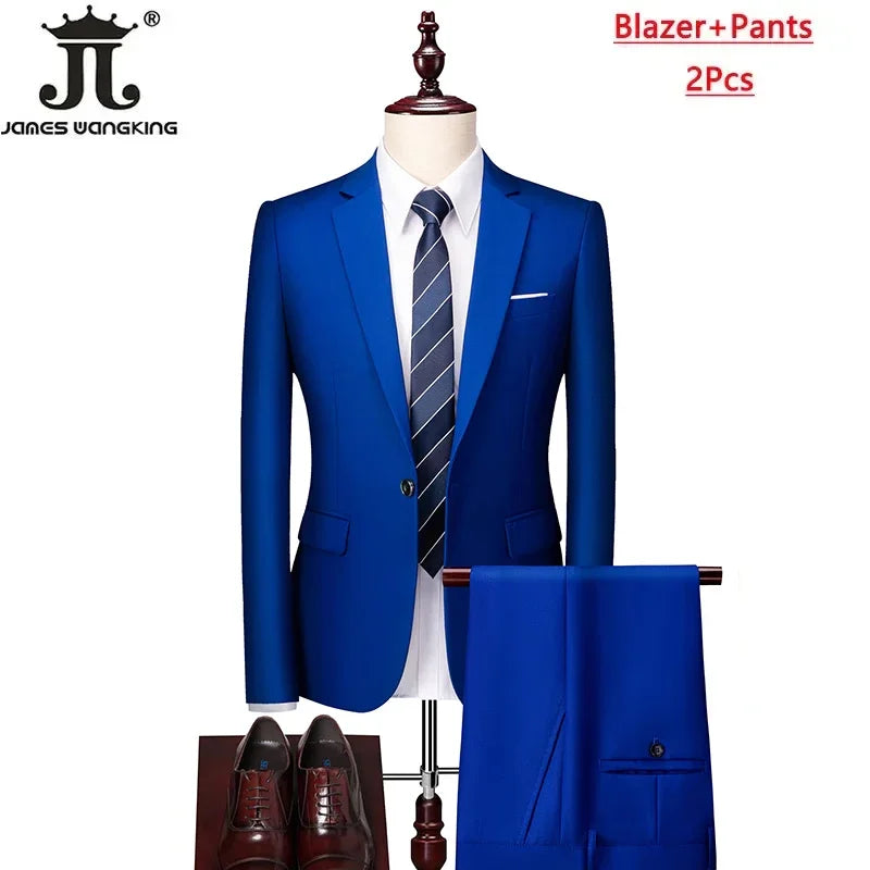 ( Jacket+Vest+Pants ) Formal Business Suit