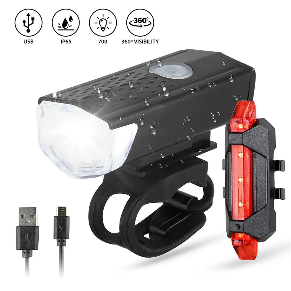 USB Rechargeable Bike Light