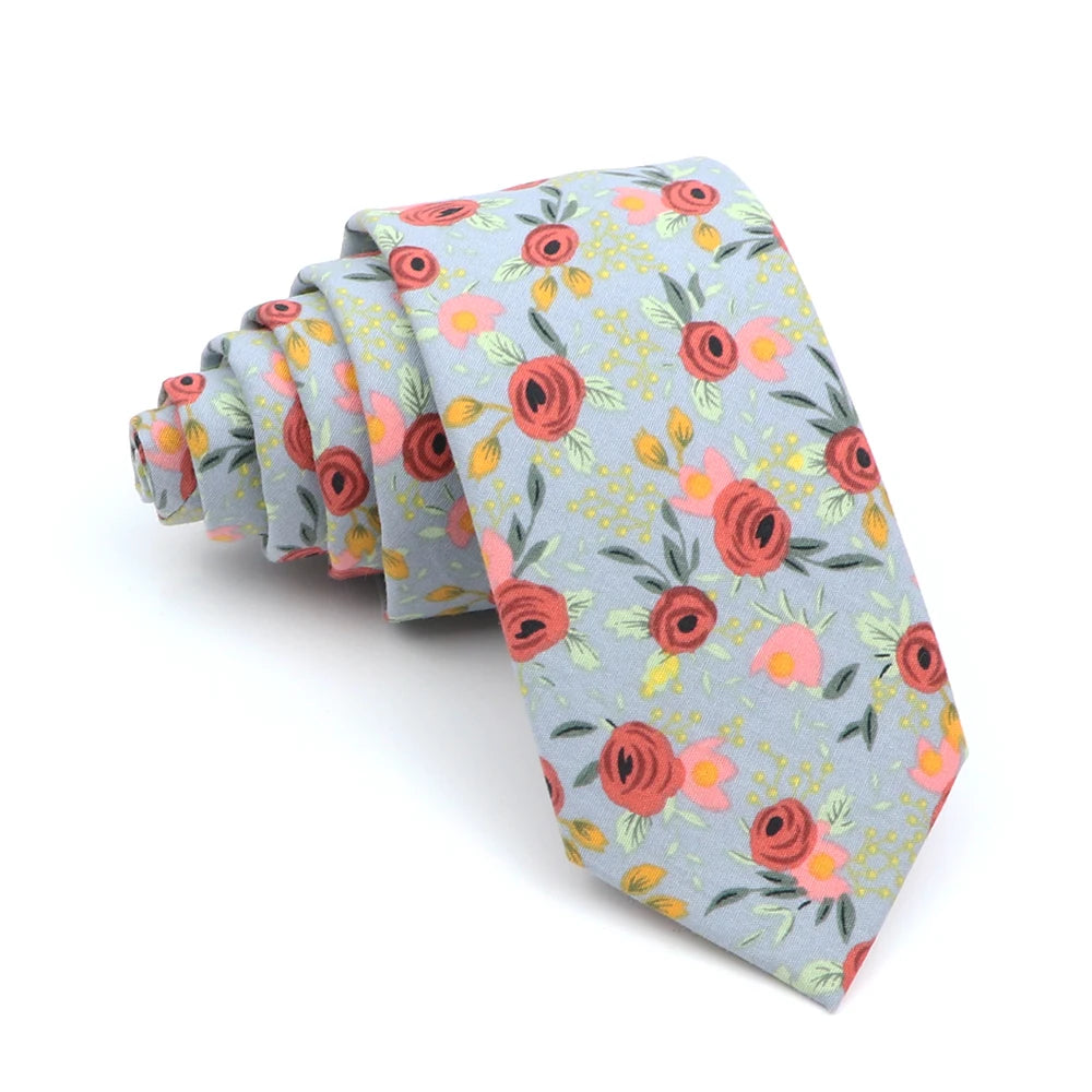 Floral  Necktie