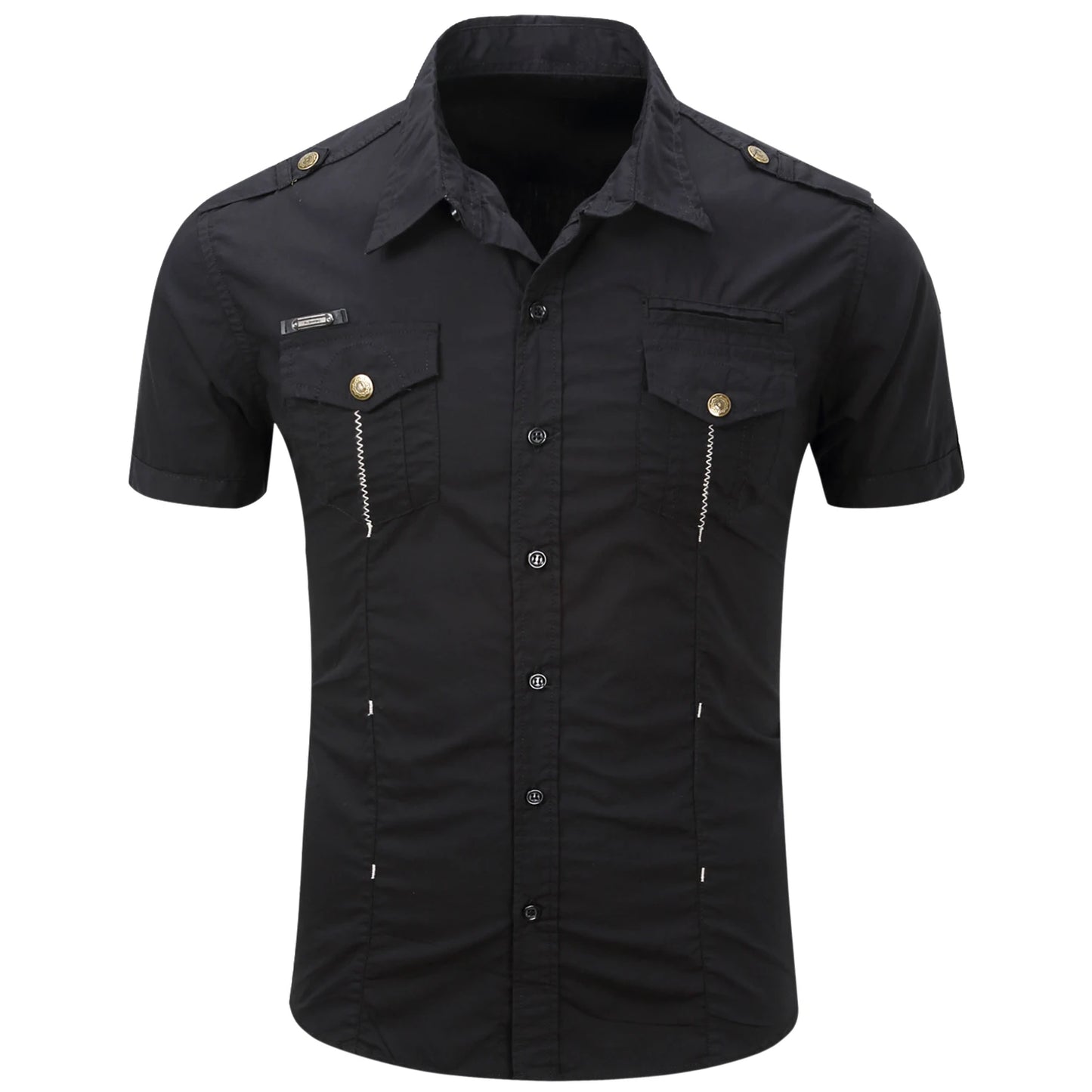 Safari Short Sleeve Cotton  Shirt