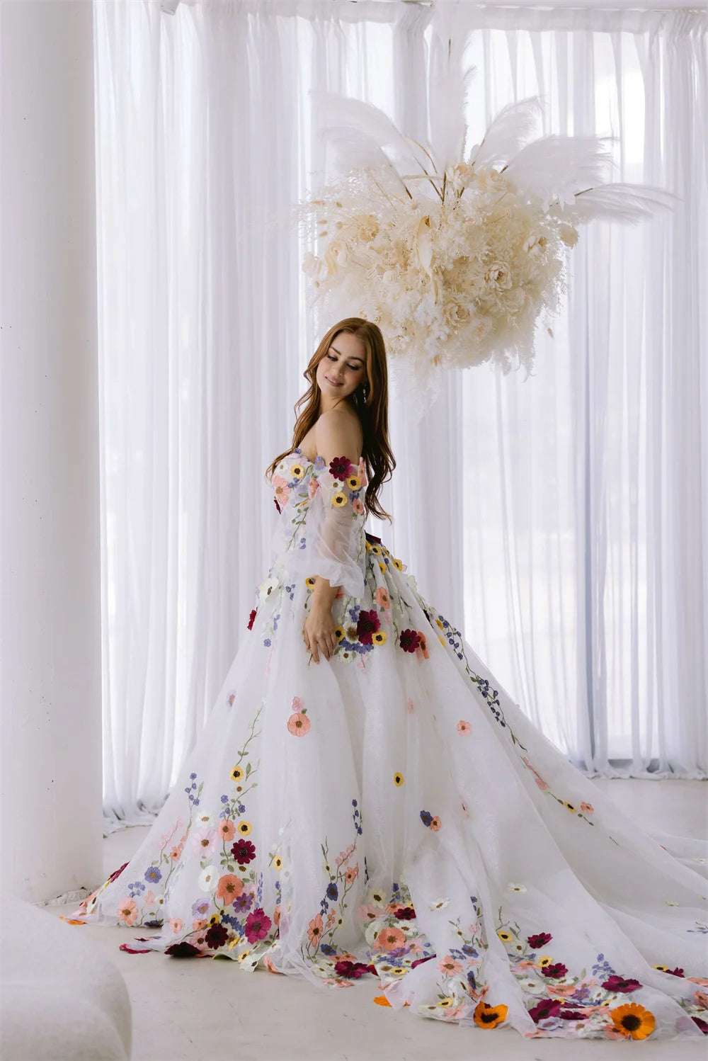 Tulle Fabric Prom Dress