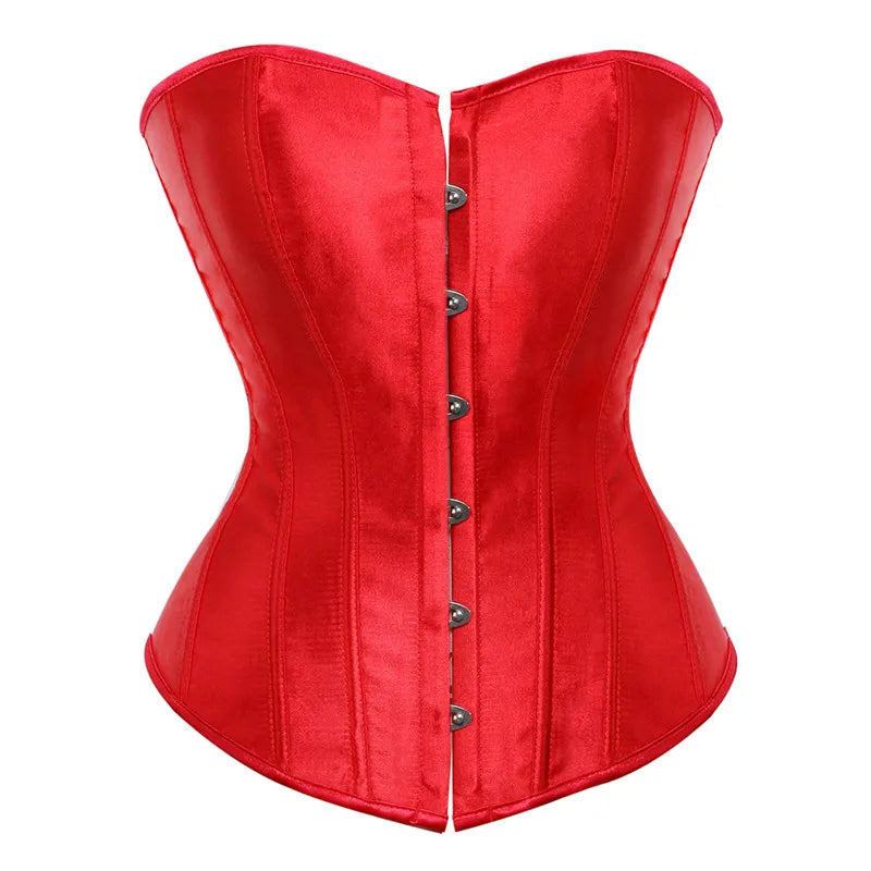 Bustiers Overbust Satin  Corselet