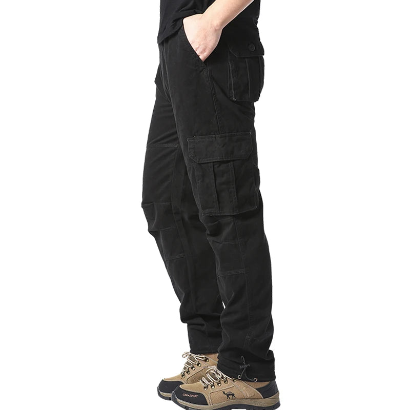 Pure Cotton Tactical Cargo Pants