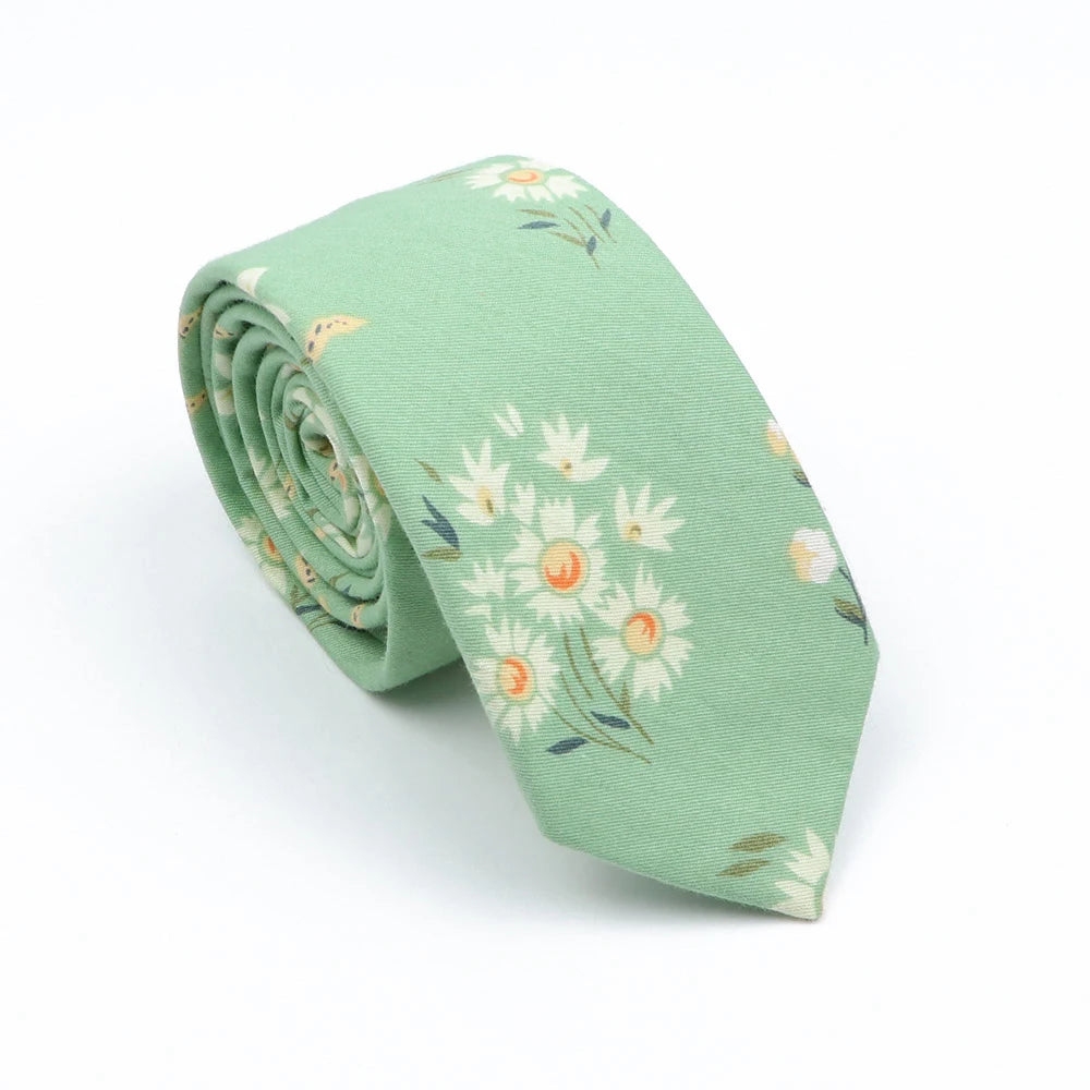 Floral  Necktie