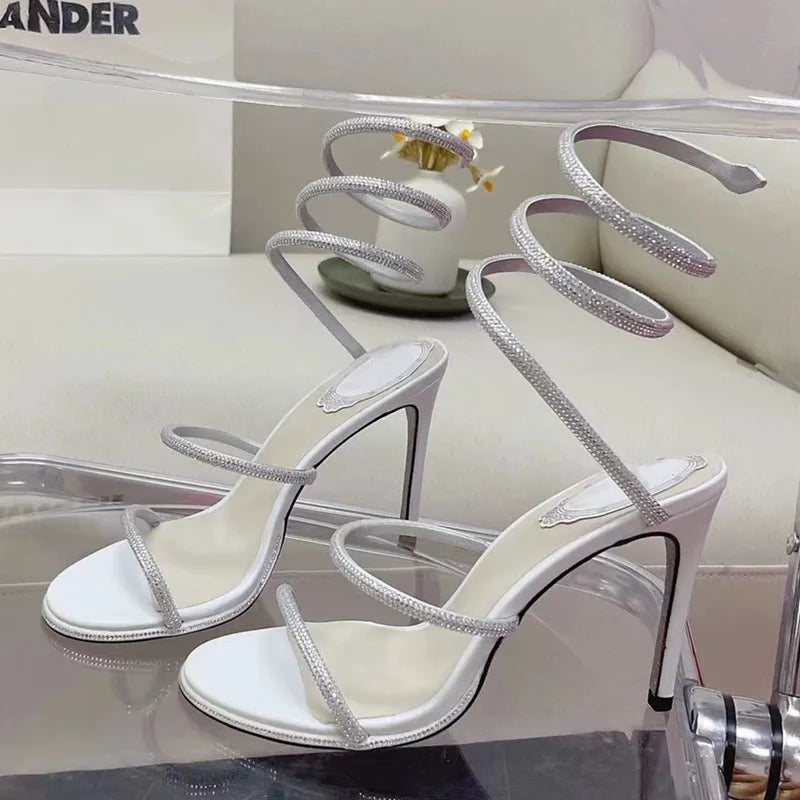 High heels Gladiator Prom Shoes