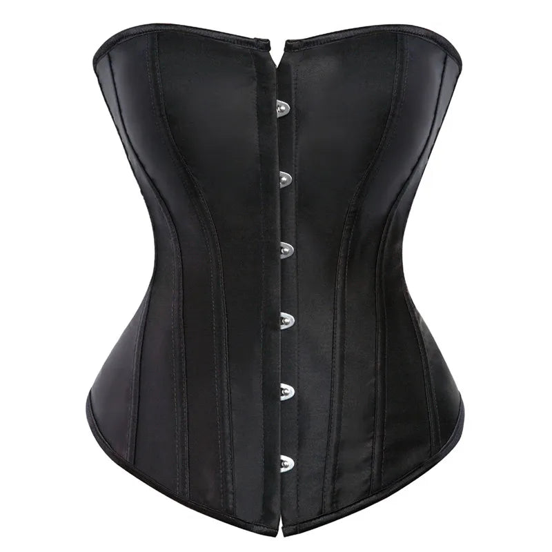 Bustiers Overbust Satin  Corselet