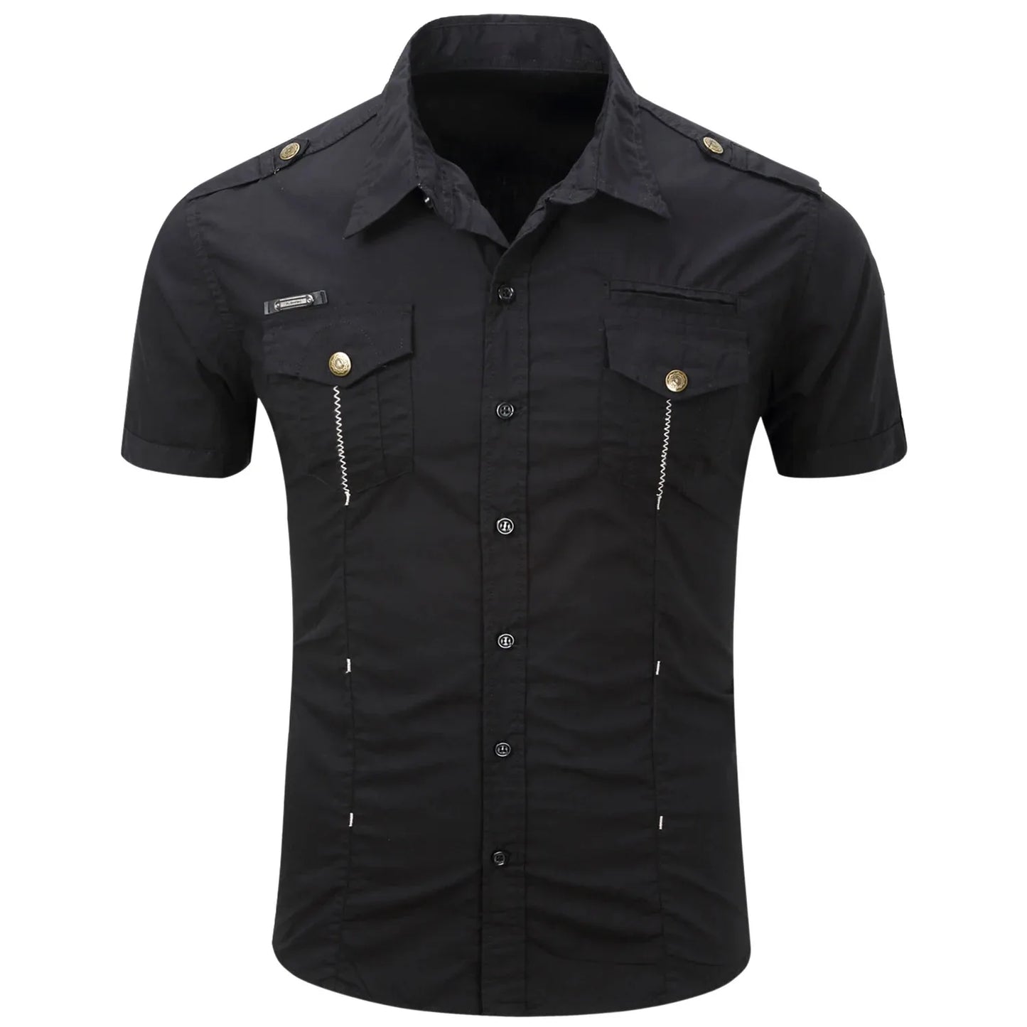 Safari Short Sleeve Cotton  Shirt
