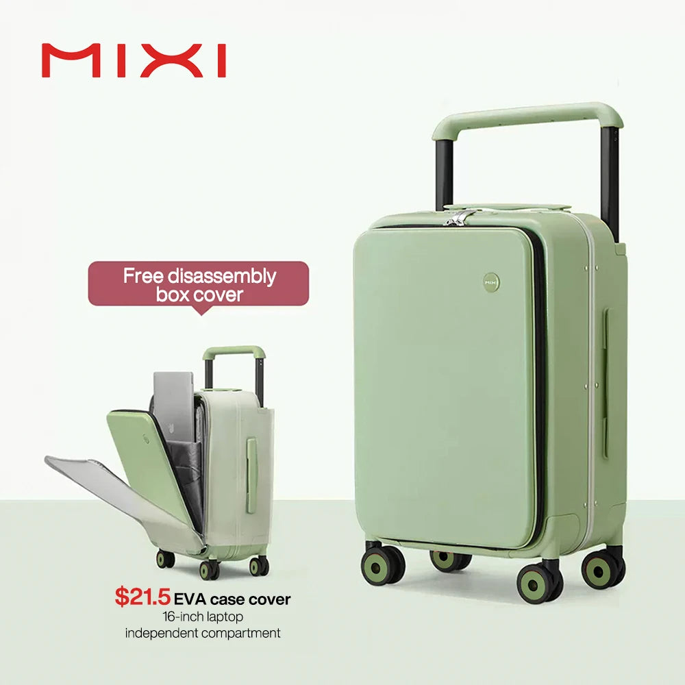 Wide Handle Suitcase