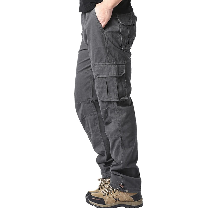 Pure Cotton Tactical Cargo Pants