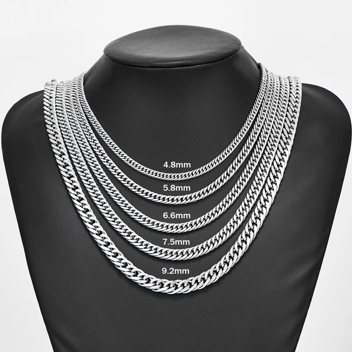 Stainless Steel Cuban Link Chains