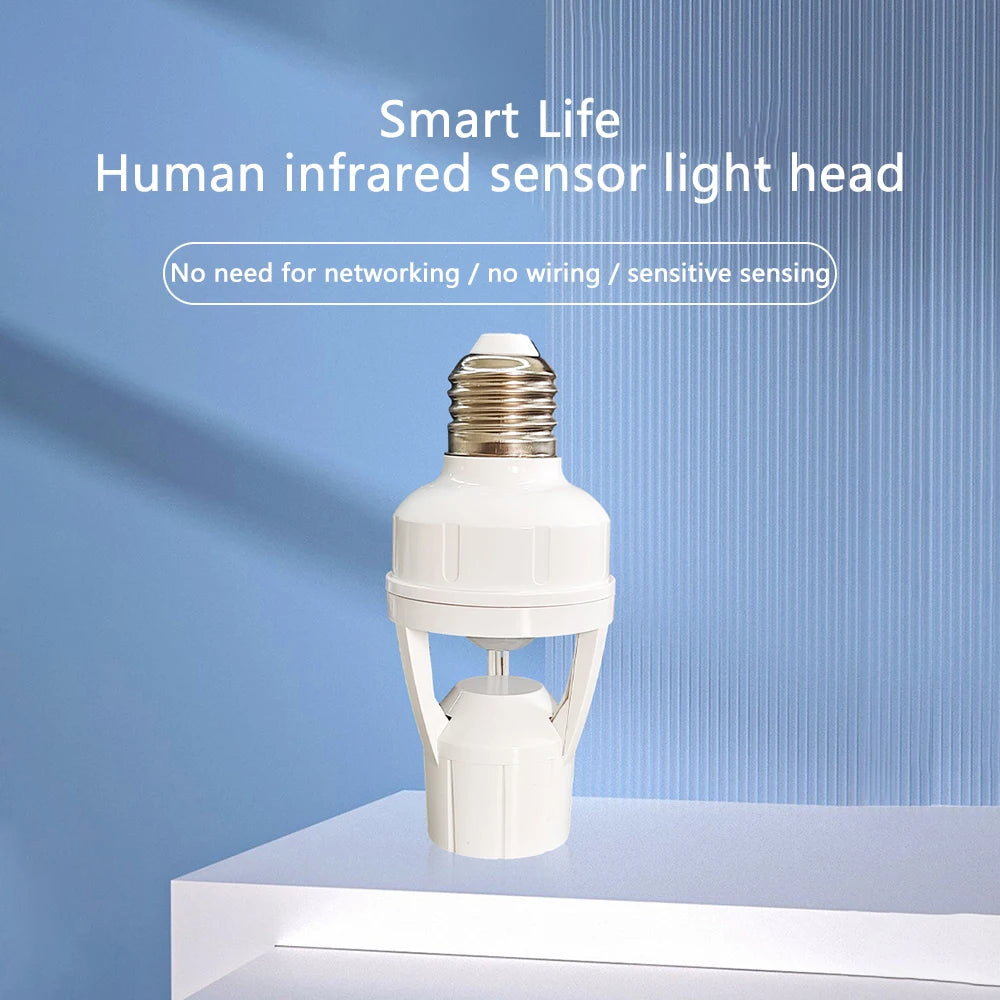 Smart Motion Sensor Light Bulb Holder